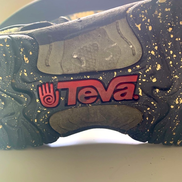 Teva Men’s Adjustable Rugged Sandals with Earthy Pattern Size 10 - Picture 8 of 12